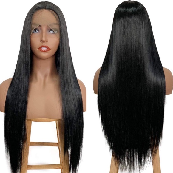 💜KAMORA K. 22” STRAIGHT YAKI Lace Front Wig💜*NWT - Picture 2 of 8